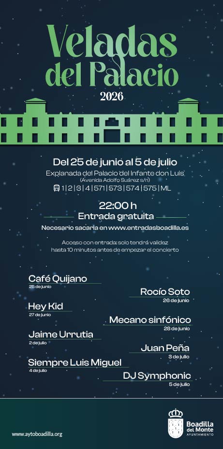 Veladas del Palacio 2026